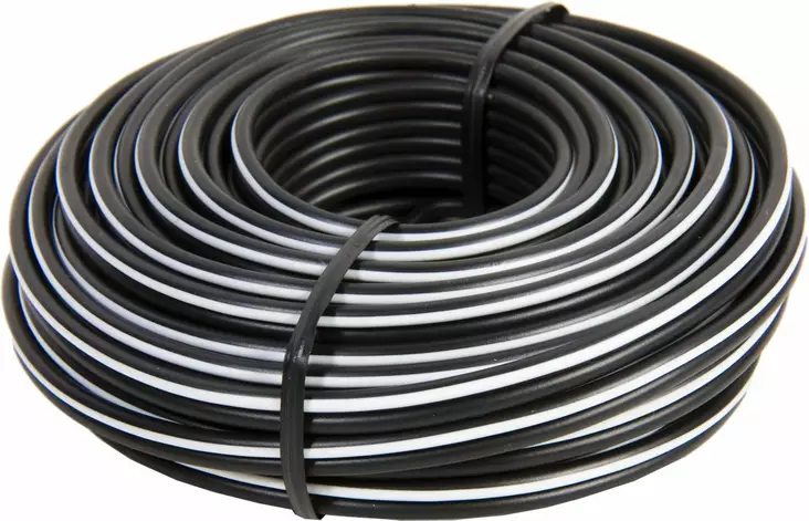 M+ sähköjohto musta 2x1.5mm2 10m - Johdot ja asennustarvikkeet - 0008310 - 1