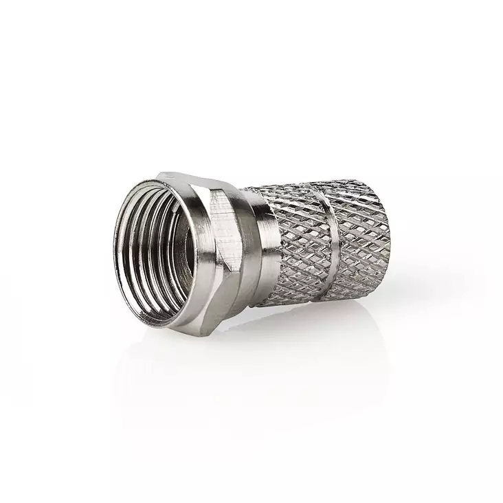 Nedis F-liitin Uros Kierrettävä 5kpl - Antenni- ja datatarvikkeet - 0007050 - 2