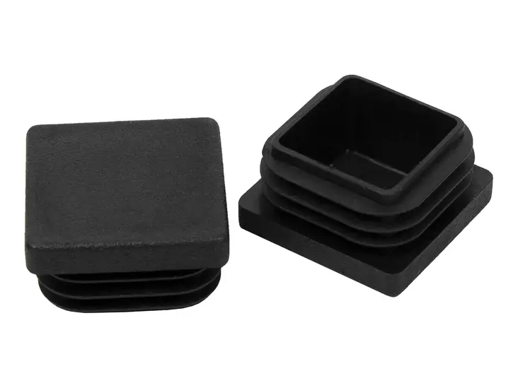 Pisla sisätulppa 38x38/40x40mm 4kpl muovi/musta - Putken tulpat ulo-/sisä - 0002260 - 1