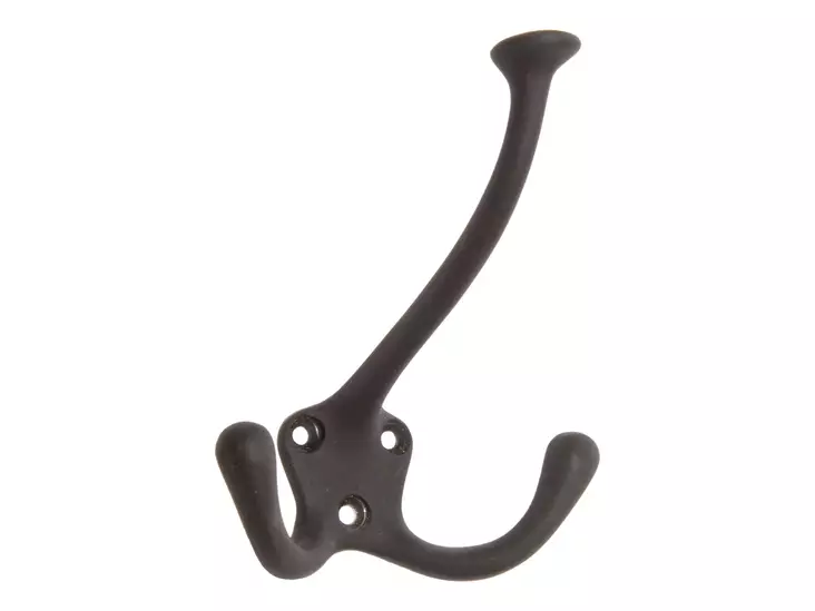 Pisla vaatekoukku arona samakki/musta 110mm - Vaatekoukut - 0002050 - 1