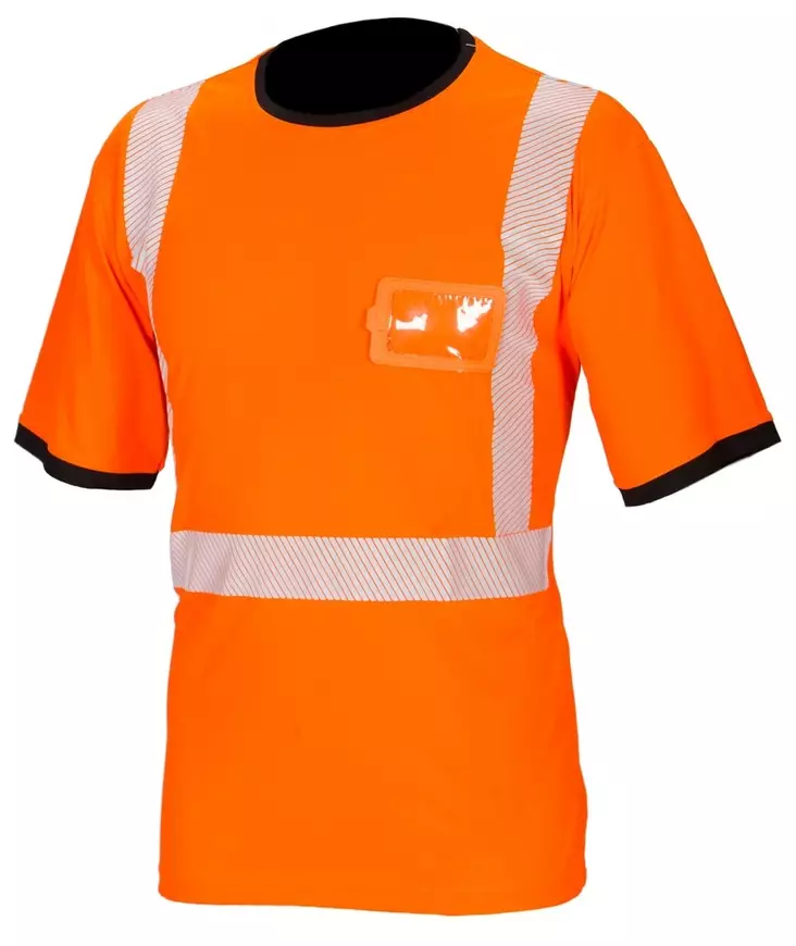 Priha Huomiovärinen T-paita tekninen oranssi Lk.2 S - Työtakit ja paidat - 0016010 - 1