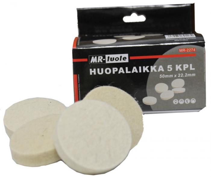 Roloc huopalaikka 5 kpl - Kiillotuslaikat - 0006600 - 1