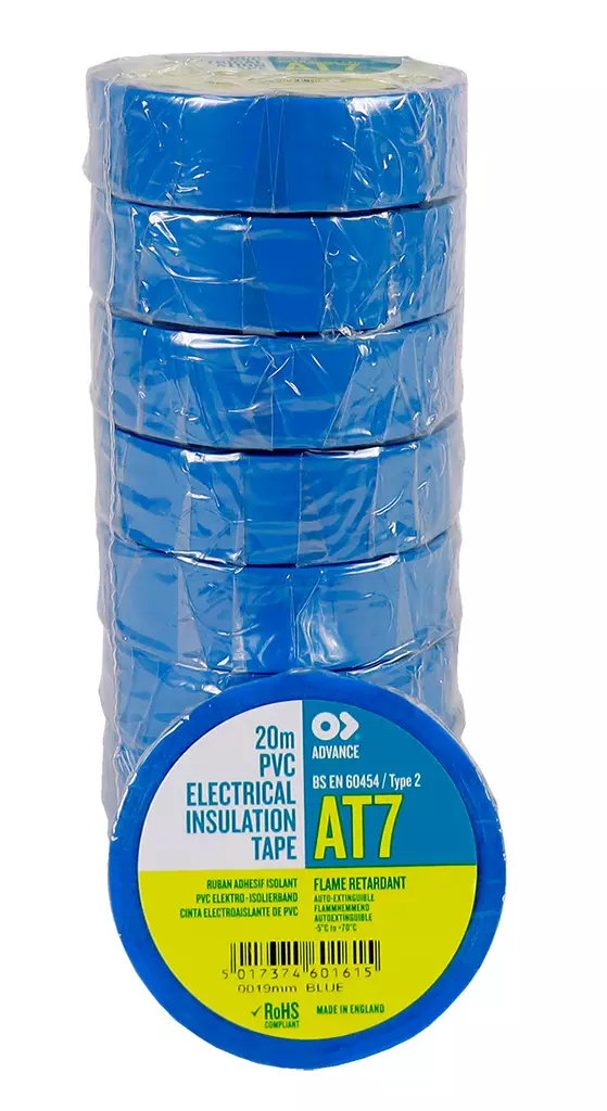 Sähköteippi 19mmx20m sininen - Teipit yleiskäyttöön - 0003230 - 1