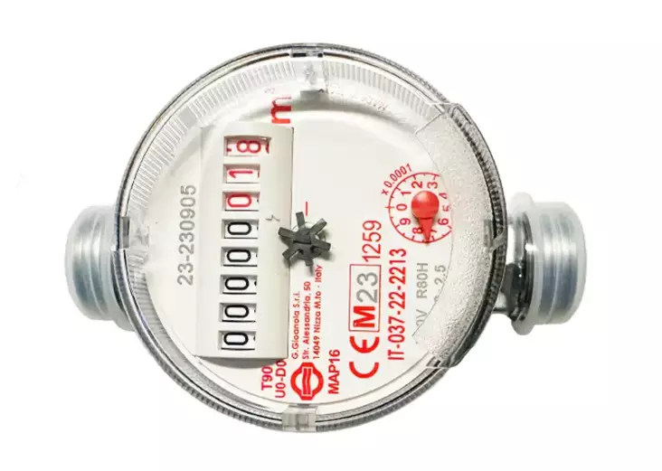 Sisma Vesimittari kylmä/lämmin 1/2" - Mittarit ja jakotukit - 0004730 - 1