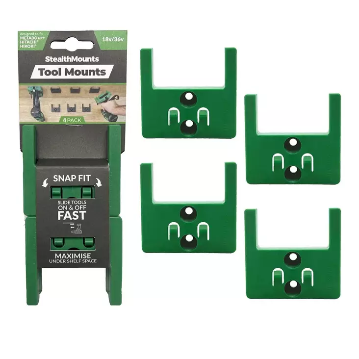 Stealth Mounts koneenpidike HIKOKI rungolle 4kpl - Muut akkutyökalut - 0017910 - 1