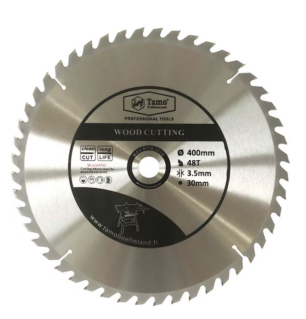 Tamo klapisirkkelinterä 400x48Tx30mm - Pyörösahanterät sirkkeliin - 0002780 - 1