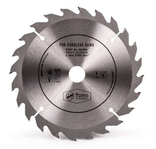 Tamo pyörösahanterä ohut 190x1,8x24Tx30mm - Pyörösahanterät akkukoneisiin - 0002790 - 3