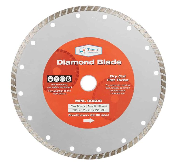 Tamo timanttikatkaisulaikka 230mm turbo - Timanttilaikat - 0002940 - 1