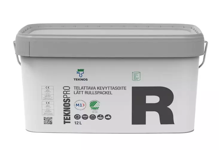 Teknospro R telattava kevyttasoite 12L - Laastit  ja tasoitteet - 0020630 - 1