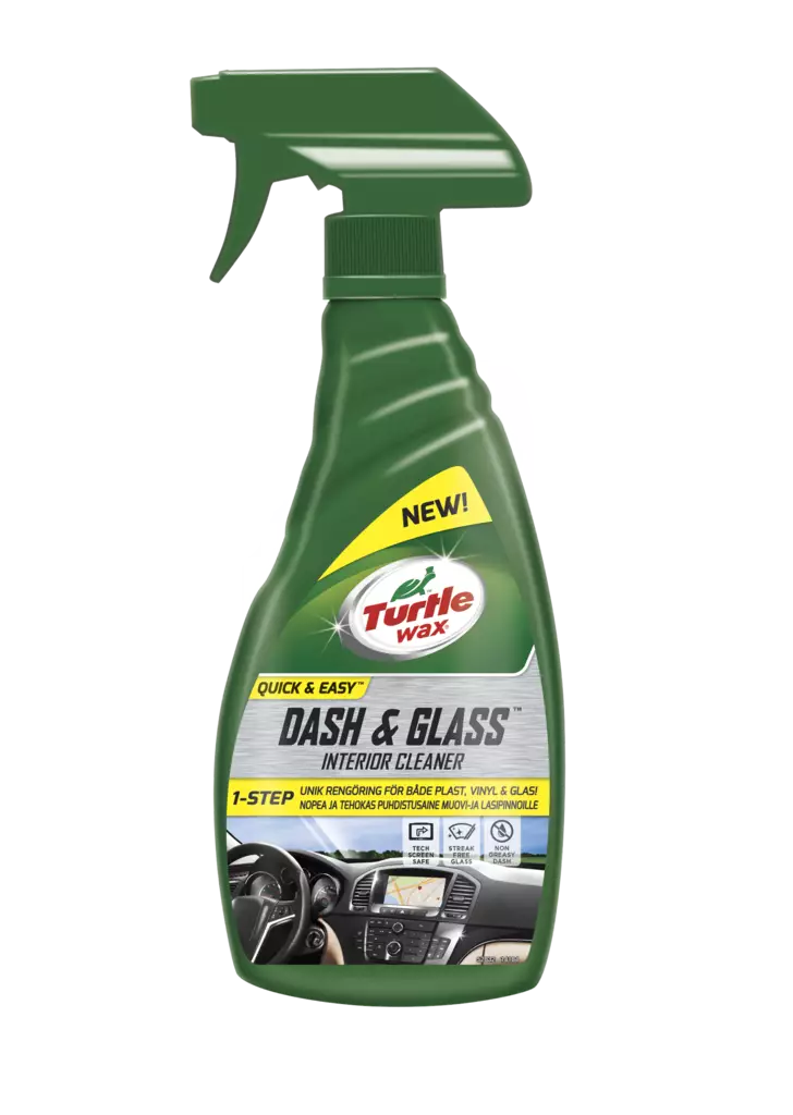 Turtle Wax puhdistusaine muovi & lasi 500ml - Autonpesuaineet ja vahat - 0016160 - 1
