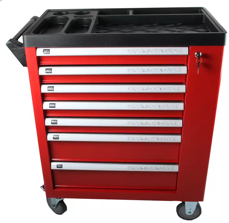 Työkaluvaunu työkaluilla 258-os. - Työkalupakit - 0018750 - 1