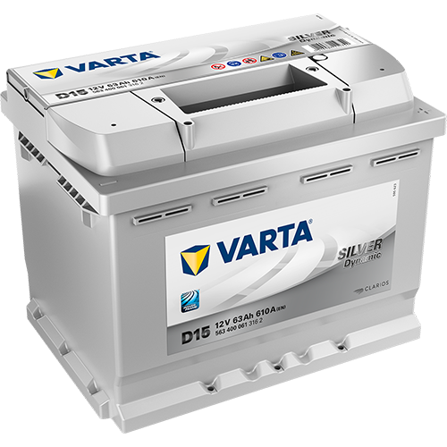 Varta Silver Dynamic Käynnistysakku 63Ah - Käynnistysakut - 0013060 - 1