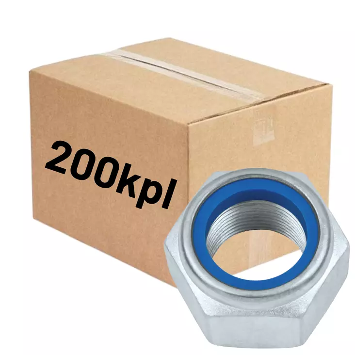 Wurth nyloc-mutteri M5 200kpl - Mutterit - 0021460 - 1