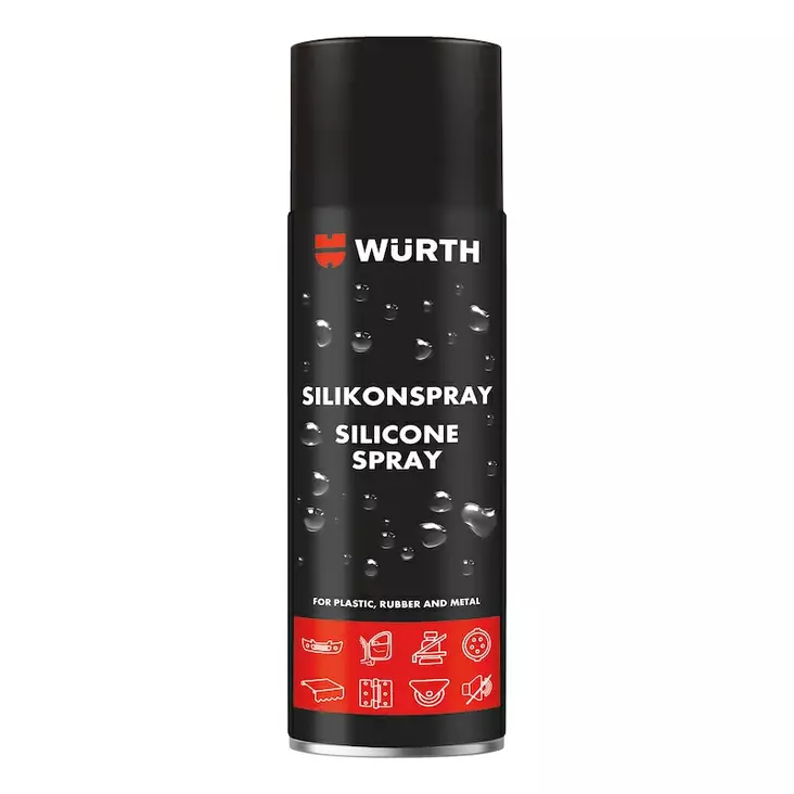 Wurth Silikonispray Black Edition 500ml - Voiteluaineet - 0020440 - 1