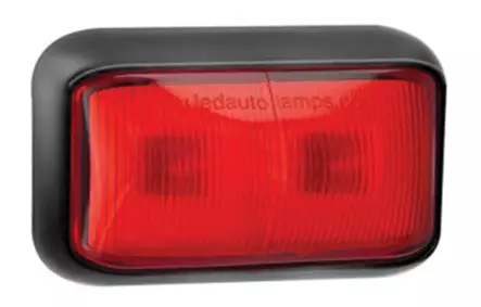 BL Led-äärivalo 12/24V punainen - Äärivalot ja heijastimet - 0012581 - 1