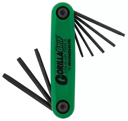 Bondhus Kk-avainsarja TF8S Tx6-Tx25 linkkarimalli - Kuusiokoloavaimet - 0005931 - 1