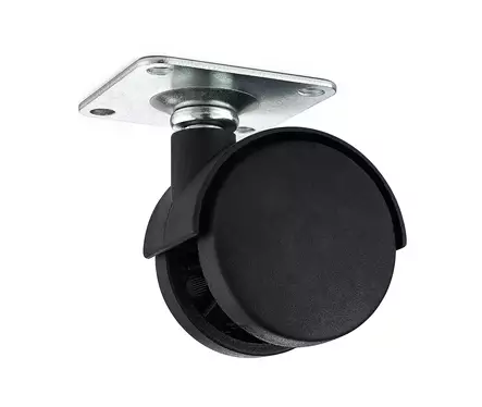 Habo kalustepyörä 40mm levyllä 4kpl - Kalustepyörät - 0008391 - 2