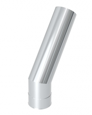 Jeremias Savuputki kulma 45° 115mm RST - Savuputket ja hormit - 0018601 - 1