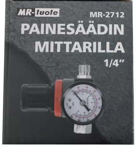 Paineensäädin 1/4" mittarilla - Paineensäätimet - 0017881 - 2