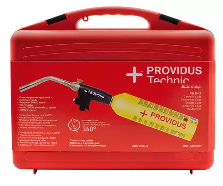 Provids Nestekaasupoltin + 2kpl 450g anti-flare kaasu - Kaasupolttimet, tohot - 0022311 - 2