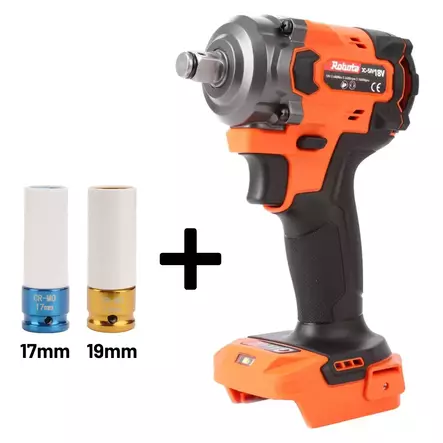 Robota Akkumutterinväännin 1/2", 480Nm, DC-SIV1 runko - Akkumutterinvääntimet - 0020221 - 1