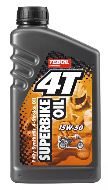 Teboil 4T SuperBike Oil 15w-50 1L - Moottoriöljyt - 0017981 - 1