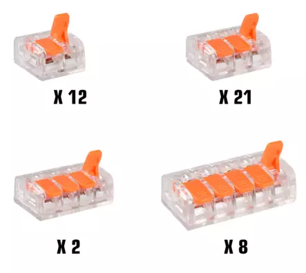 Vipurasialiitinsarja 43-os 0,2-4mm² - Liittimet ja tarvikkeet - 0022601 - 2