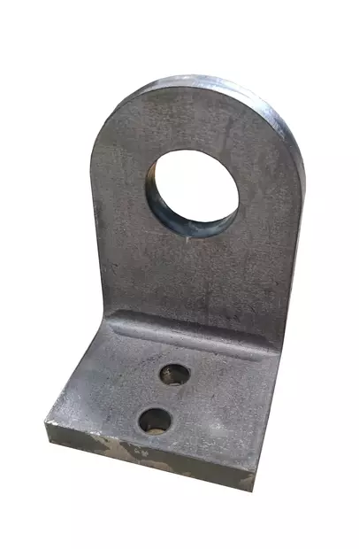 Warma hitsattava kulmakiinnike 120/75x80x12mm, reikä 35mm - Hitsattavat kiinnikkeet - 0009681 - 1