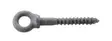 Arctic Marine Silmukkaruuvi puukierteellä, 8x60mm, kuumasinkitty - Katto- ja kulmakoukut - 0004571 - 1