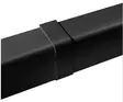 Asennuskanavan jatkopala 80x60 musta - Johtokourut ja suojaputket - 0021311 - 1