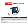 Bosch Expert Akkuporavasara SDS-Plus runko EXBH18V-32F + L-Boxx - Akkuporakoneet - 0021671 - 11