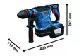 Bosch Expert Akkuporavasara SDS-Plus runko EXBH18V-32F + L-Boxx - Akkuporakoneet - 0021671 - 2
