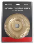 Hionta-/jyrsinlaikka 125mm, pyöreä - Hiomalaikat - 0019461 - 2