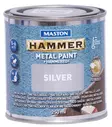 Maston maali Hammer Vasaralakka hopea 250ml - Metalli- ja ruosteenestomaalit - 0000261 - 1
