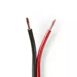 Nedis Kaiutinkaapeli 2x2.50mm2 CCA musta/Punainen 25m - Asennuskaapelit - 0007091 - 1