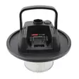 Robota akkutuhkaimuri DC-AVC18V, 12L runko - Rakennus- ja teollisuusimurit - 0022041 - 4