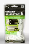 Toggler Alligator Tulppa 6mm laipalla 100kpl - Lyöntitulpat - 0007971 - 2