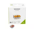 Wago vipurasialiitin 3-Nap 6mm² 8kpl - Liittimet ja tarvikkeet - 0014861 - 1