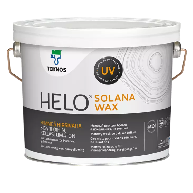 Teknos Hirsivaha Helo Solana Wax Väritön 2,7L - Lakat - 0019981 - 1