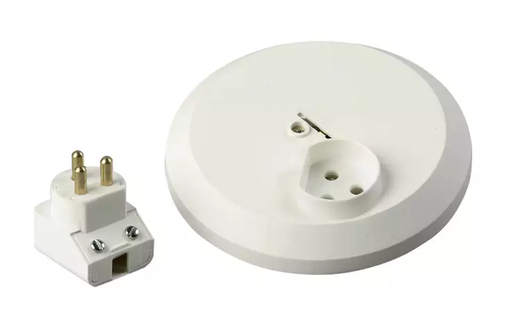 ABB valaisinpistorasia kruunu AKK3P - Valaisinpistotulpat ja rasiat - 0007431 - 1