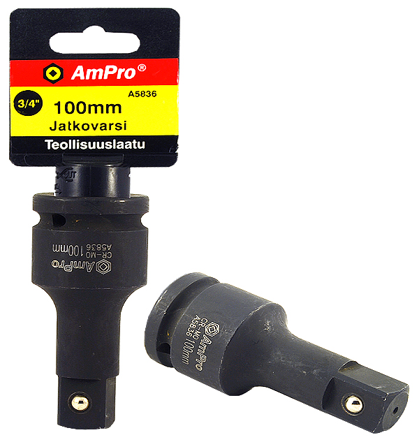 Amrox voimajatkovarsi 1/2" 75mm - Jatkovarret ja niveljatkot - 0005641 - 1