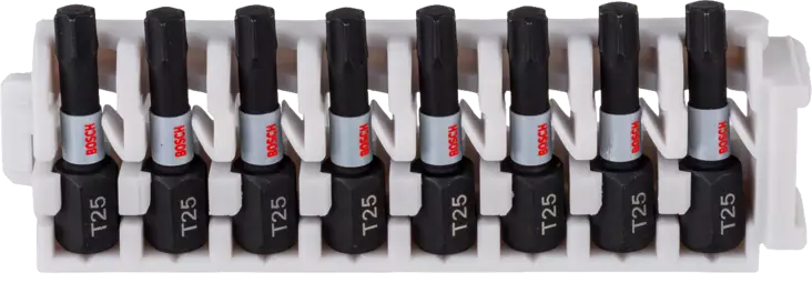 Bosch Impact ruuvauskärki T25 25mm 8kpl - Ruuvauskärjet - 0000601 - 1