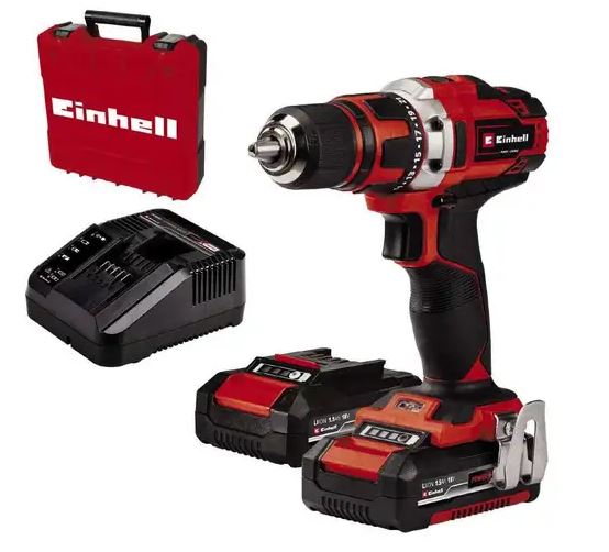 Einhell Akkuporakone TE-CD 18/40 Li 2x1,5 Ah - Akkuporakoneet - 0010821 - 1