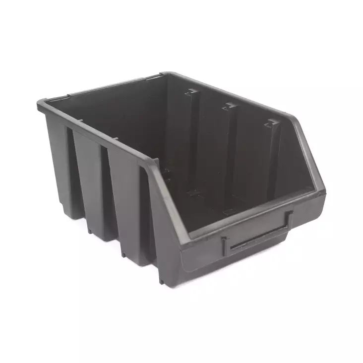 Ergobox hyllylaatikko musta 3 - Ottolaatikot ja varaosalaatikot - 0014181 - 1