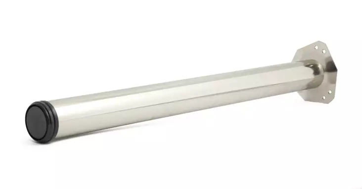 Habo putkijalka 60x870mm mattanikkeli - Kalustejalat - 0008451 - 2