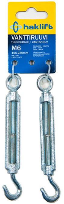 Haklift vanttiruuvi M8 2kpl - Vaijerit ja vaijeritarvikkeet - 0003351 - 1