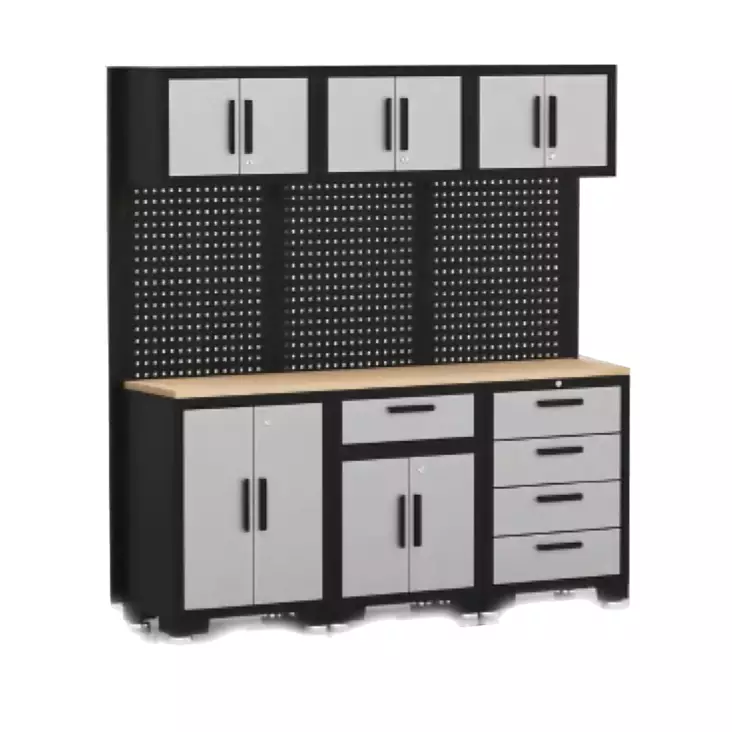 Hammer Autotallin kalusteryhmä H06 180x47x192cm - Autotallikalusteet - 0019411 - 1