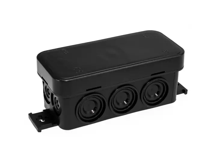 Harju Hiili jakorasia IP55 90x40x39mm musta - Koje- ja jakorasiat - 0017901 - 1