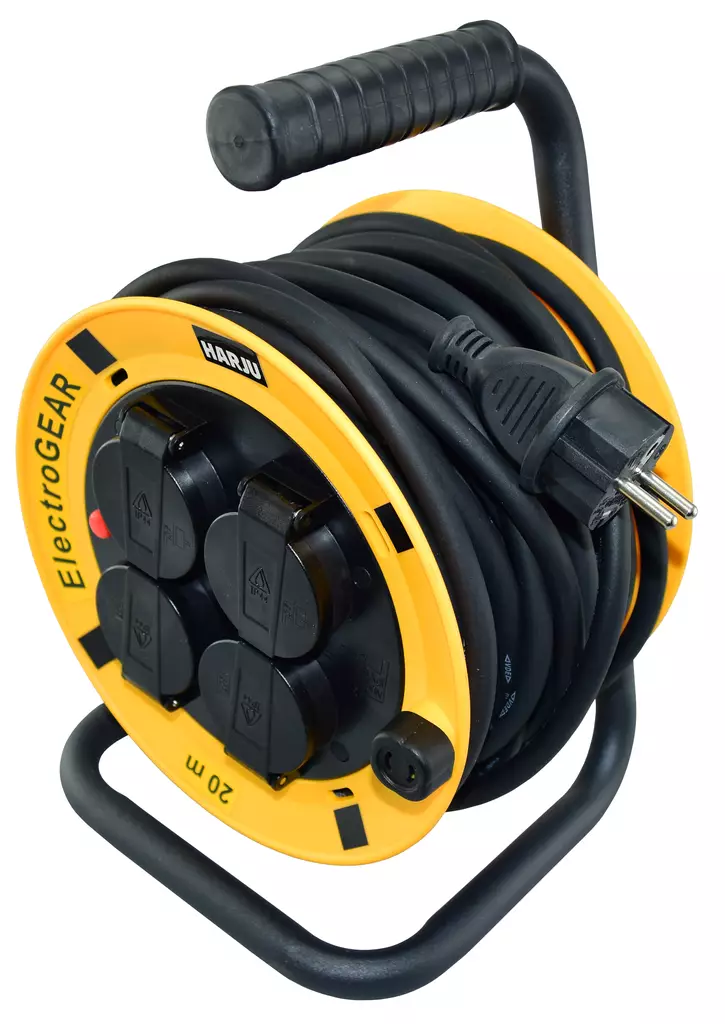 Harju kaapelikela 20m IP44 3x1,5mm² - Kelaroikat ja kaapelikelat - 0010071 - 1