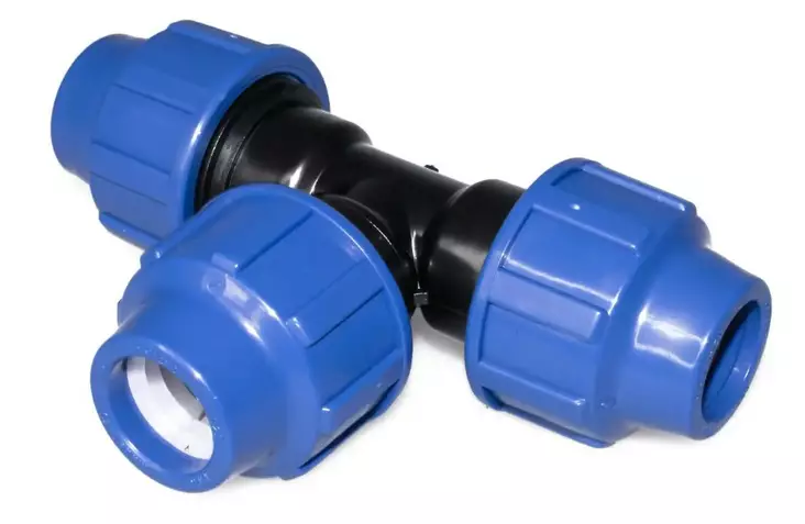 Harju Muoviputkiliitin/Korkeapaineliitin T-haara 25x25x25mm - Letkut ja tarvikkeet - 0016731 - 1